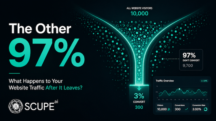 What Happens to the Other 97% of Your Website Traffic?